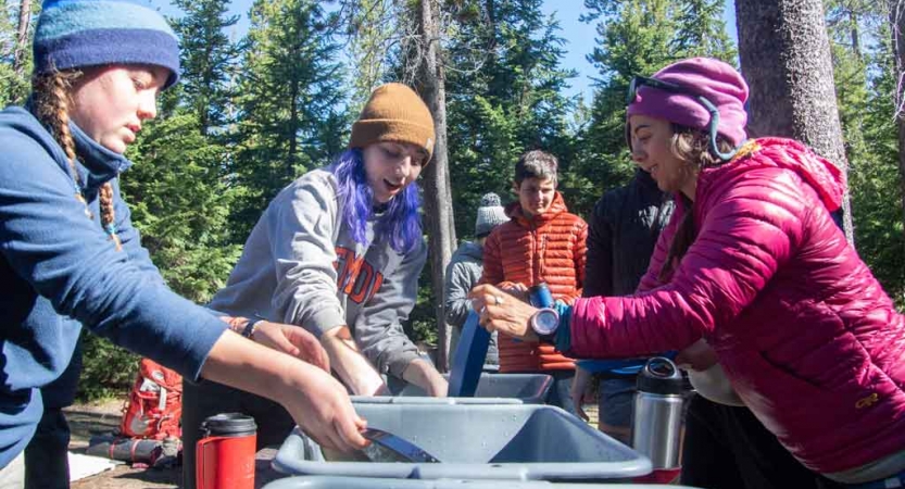 outdoor leadership program for teens in oregon